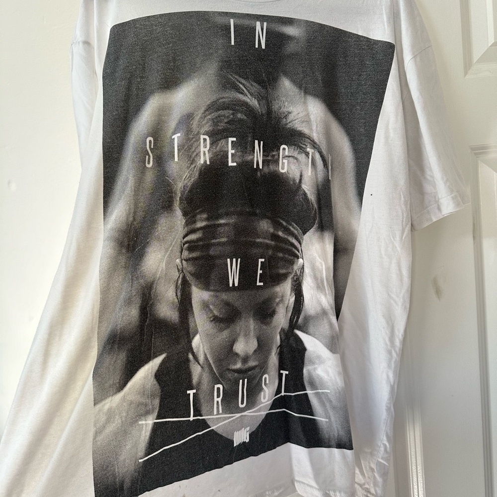 Nike Graphic Tee - Black and White